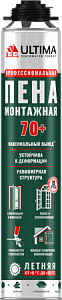 Летняя монтажная пена профессиональная ULTIMA PRO 70+